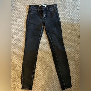 Abercrombie & Fitch skinny jeans - black